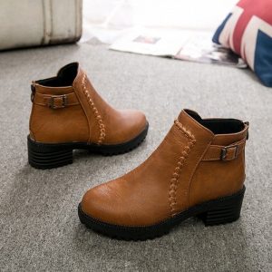 Bota Vintage Salto Baixo