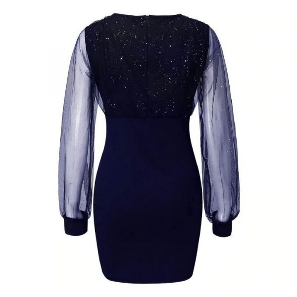 Vestido deals tule brilhante