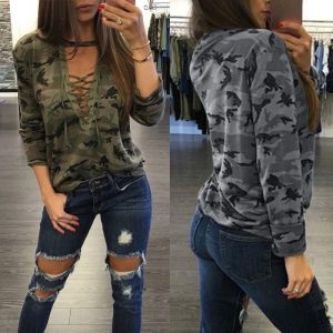 Blusa Camuflagem