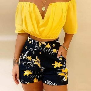 Conjunto Yellow Flower