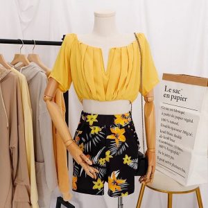 Conjunto Yellow Flower