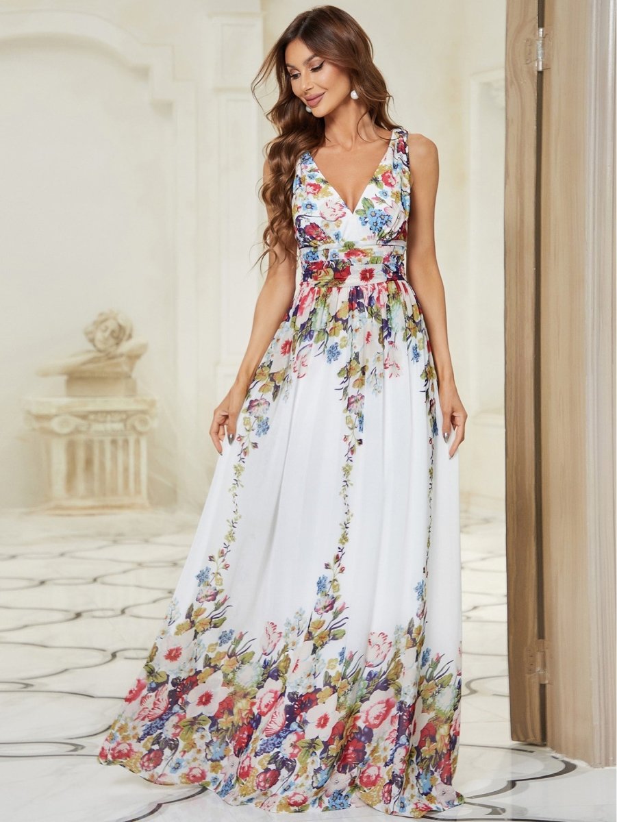 Vestido Longo Elegante - FINÉRRIMAS