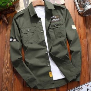 Camisa Militar Fashion