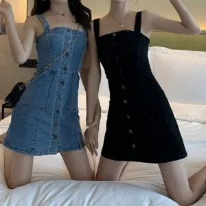 Vestido Jeans Tubinho