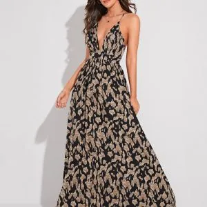Vestido Longo Costas Nua