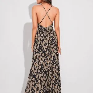 Vestido Longo Costas Nua