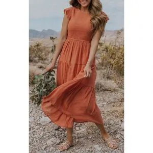 Vestido Midi Longuete Três Marias