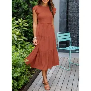 Vestido Midi Longuete Três Marias